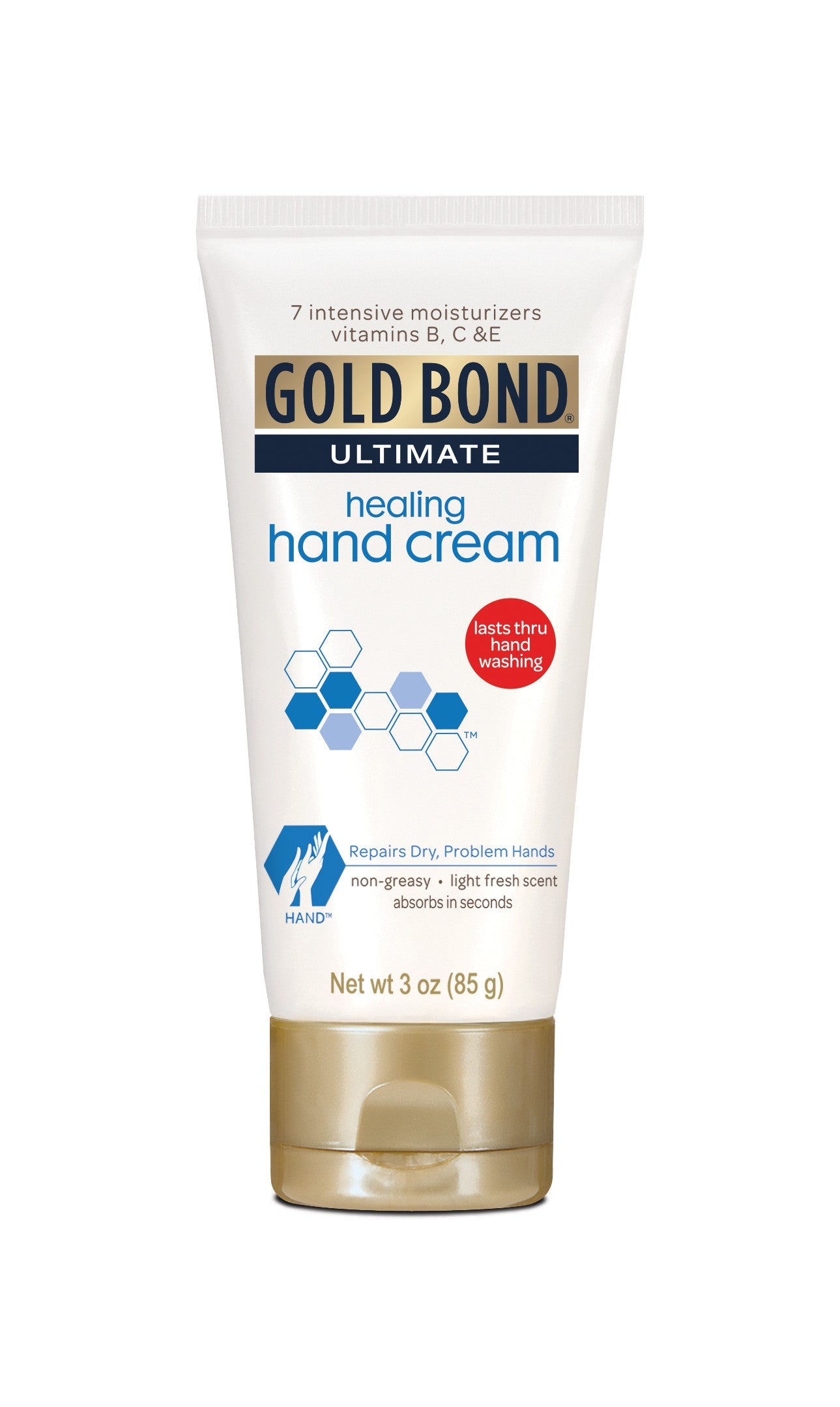 Gold Bond Healing Hand Cream; 3 Ounces; 6 Per Box; 4 Per Case