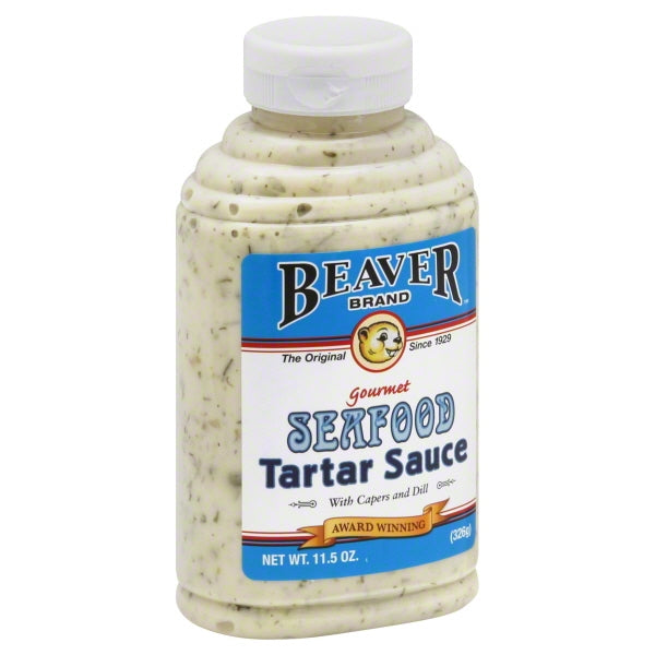 Beaver Seafood Squeeze Tartar Sauce Bottle; 11.5 Ounce; 6 Per Case - High Mart Wholesale