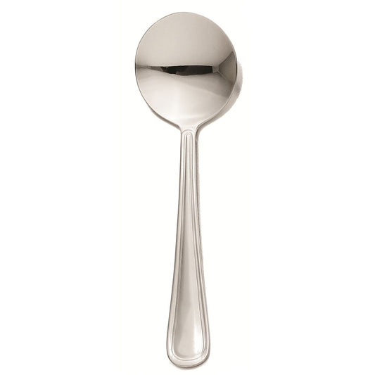 World Tableware Medium Weight Classic Rim Bouillon Spoon 5 5/8"; 36 Each - High Mart Wholesale