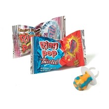 Ring Pop Candy Ring Pop Twisted Assorted; 0.5 Ounces; 24 Per Case