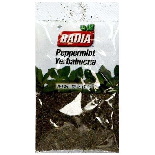 Badia Peppermint; 0.25 Ounces; 12 Per Box; 48 Per Case