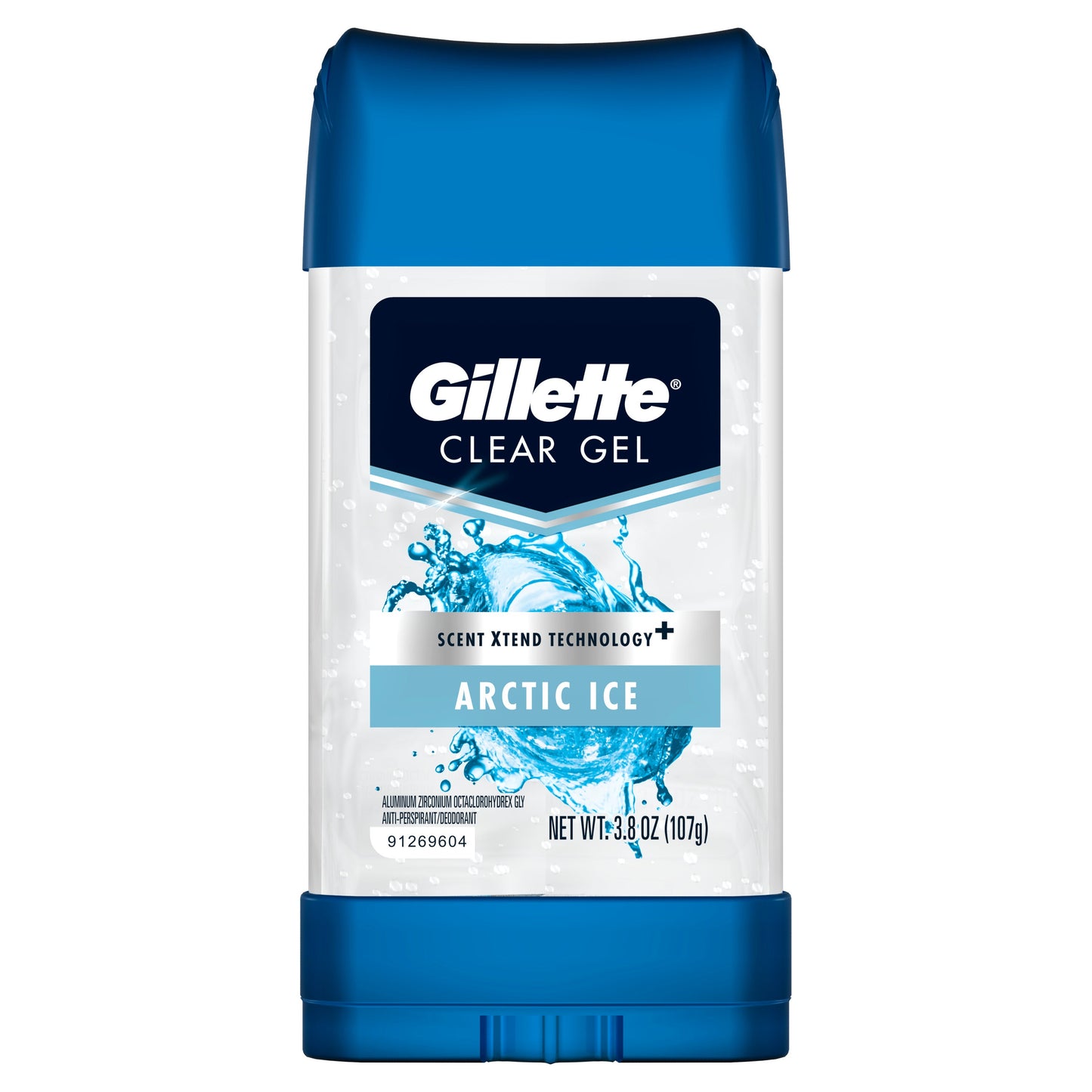 Gillette Deodorant Clear Gel Arctic Ice; 3.8 Ounce; 3 Per Box; 4 Per Case - High Mart Wholesale