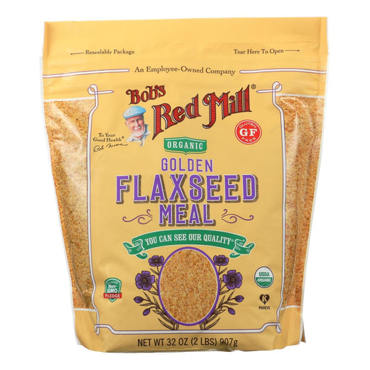 Bob's Red Mill Natural Foods Inc Organic Golden Flax Seed Meal; 32 Ounces; 4 Per Case