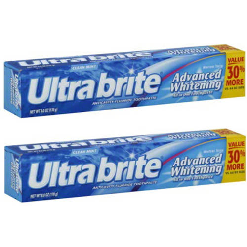 Ultra Brite Toothpaste Regular; 6 Ounce; 6 Per Box; 4 Per Case