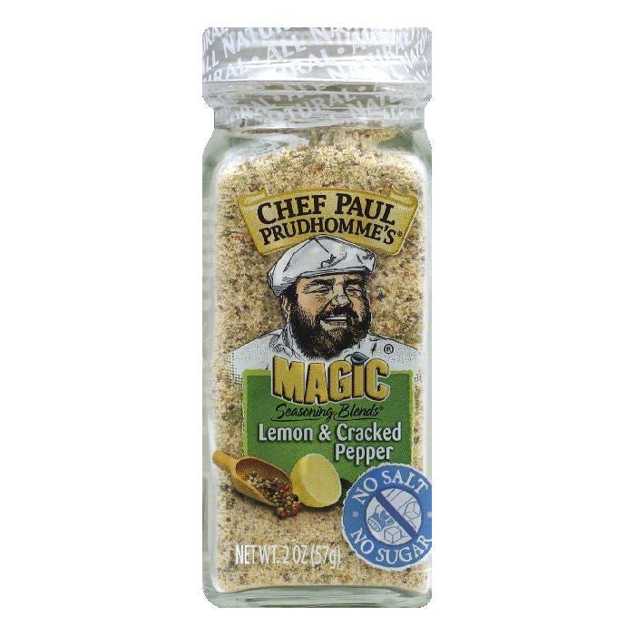 Magic Seasoning Seasoning Lemon & Cracked Pepper No Salt; 2 Ounces; 6 Per Box; 2 Per Case - High Mart Wholesale