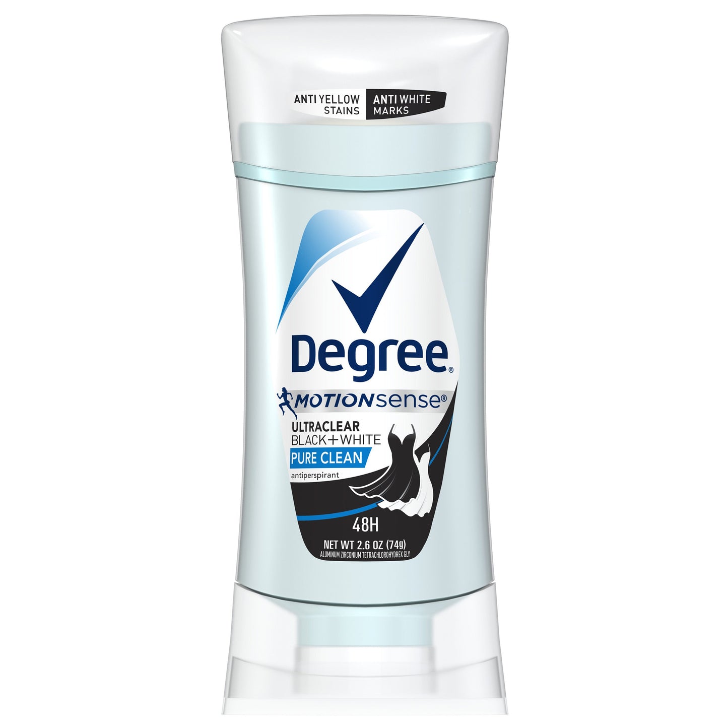 Degree Antiperspirant Pure Clean; 2.6 Ounces; 6 Per Box; 2 Per Case