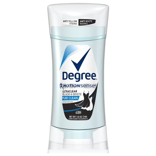 Degree Antiperspirant Pure Clean; 2.6 Ounces; 6 Per Box; 2 Per Case