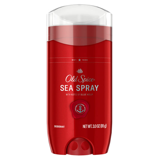 Old Spice Deodorant Sea Spray Scent; 3 Ounces; 3 Per Box; 4 Per Case