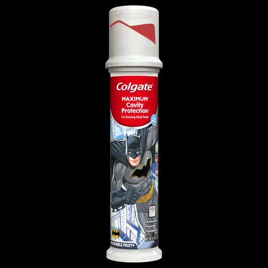 Colgate Kids Toothpaste Pump Batman; 4.4 Ounces; 6 Per Case