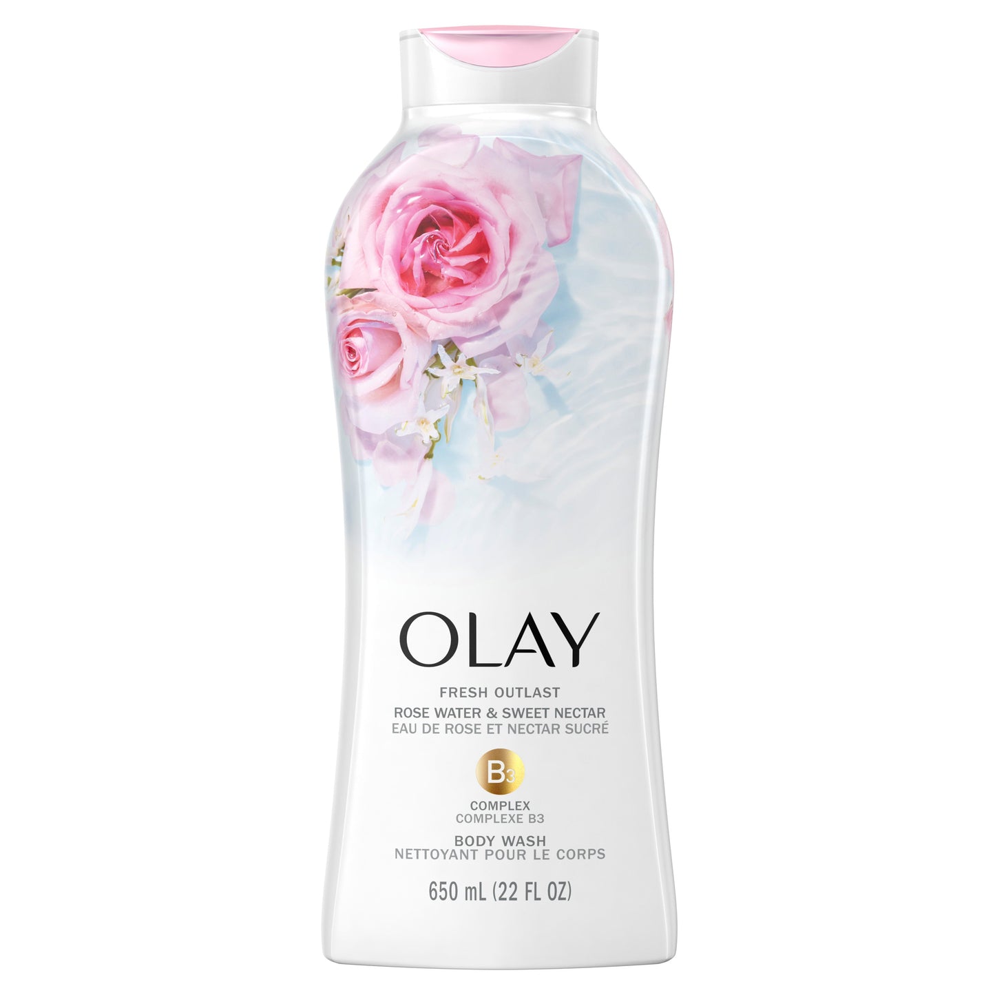 Olay Shower & Bath Liquid; 22 Fluid Ounce; 4 Per Case