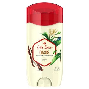 Old Spice Deodorant For Men Oasis With Vanilla Inspired By Nature; 3 Ounces; 3 Per Box; 4 Per Case