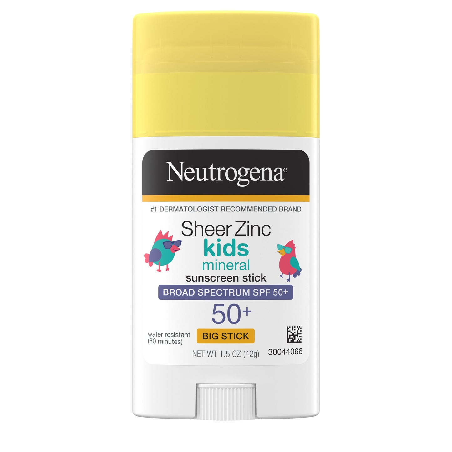 Neutrogena Sheer Zinc Kids Sunscreen Stick Spf 50; 1.5 Ounce; 3 Per Box; 4 Per Case