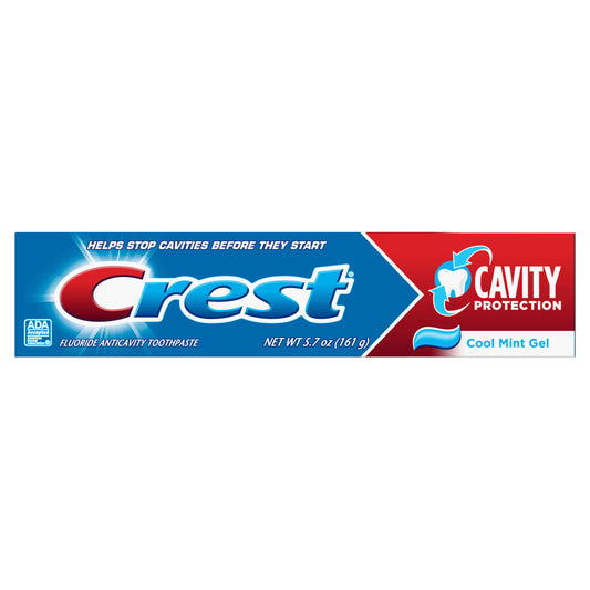 Crest Dentifrice Cavity Gel; 5.7 Ounces; 12 Per Box; 2 Per Case