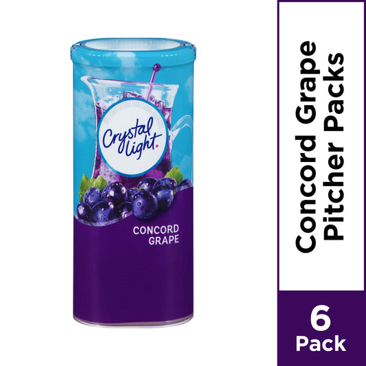 Crystal Light Concord Grape Powdered Soft Drink; 2.01 Ounces; 12 Per Case - High Mart Wholesale