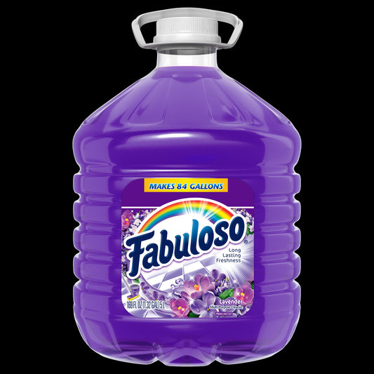 Fabuloso Liquid Cleaner Lavender; 169 Fluid Ounces; 2 Per Case