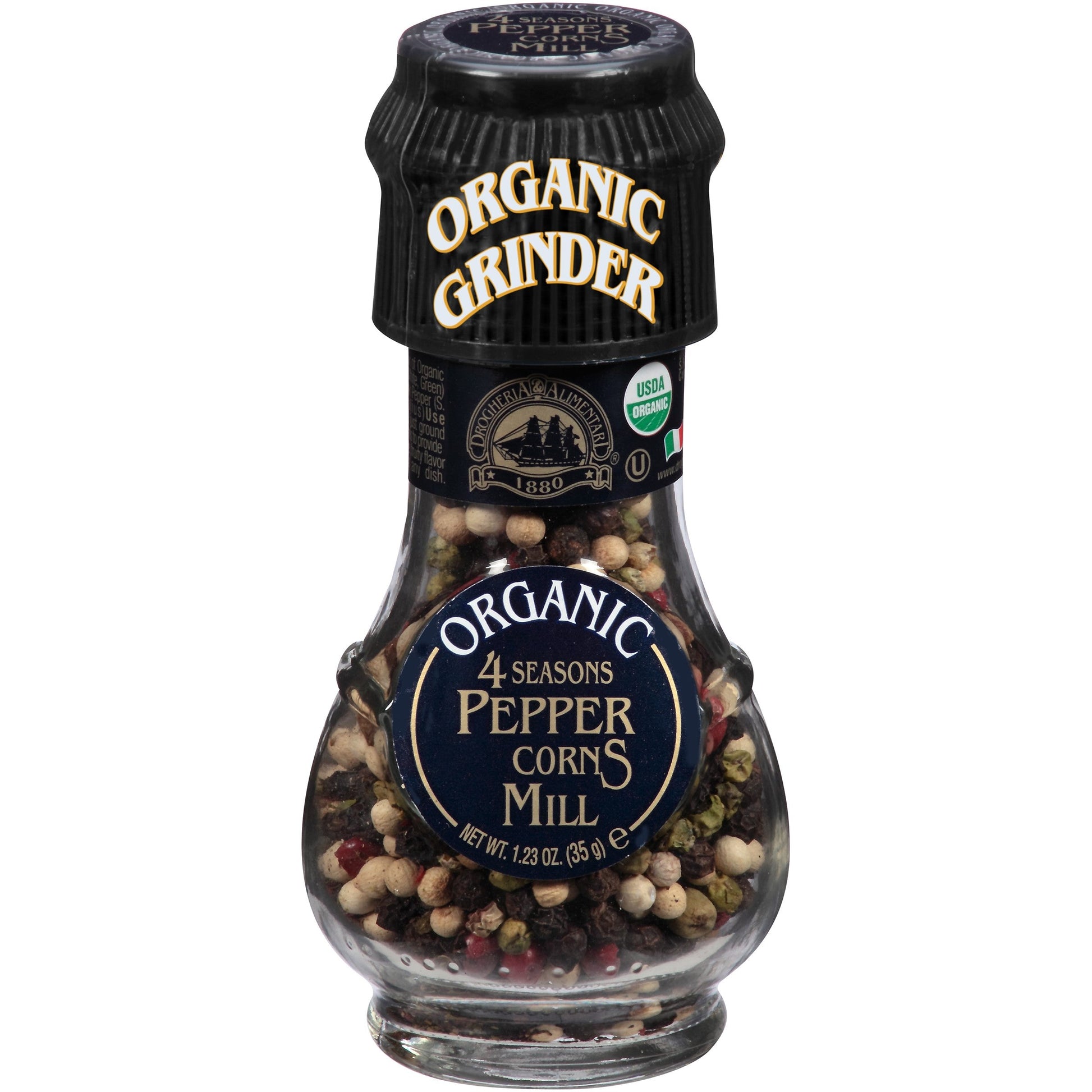 Drogheria & Alimentari Peppercorn Organic Four Seasons; 1.24 Ounces; 6 Per Box; 12 Per Case - High Mart Wholesale