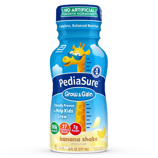 Pediasure Banana 8 Ounce; 8 Fluid Ounces; 6 Per Box; 4 Per Case - High Mart Wholesale