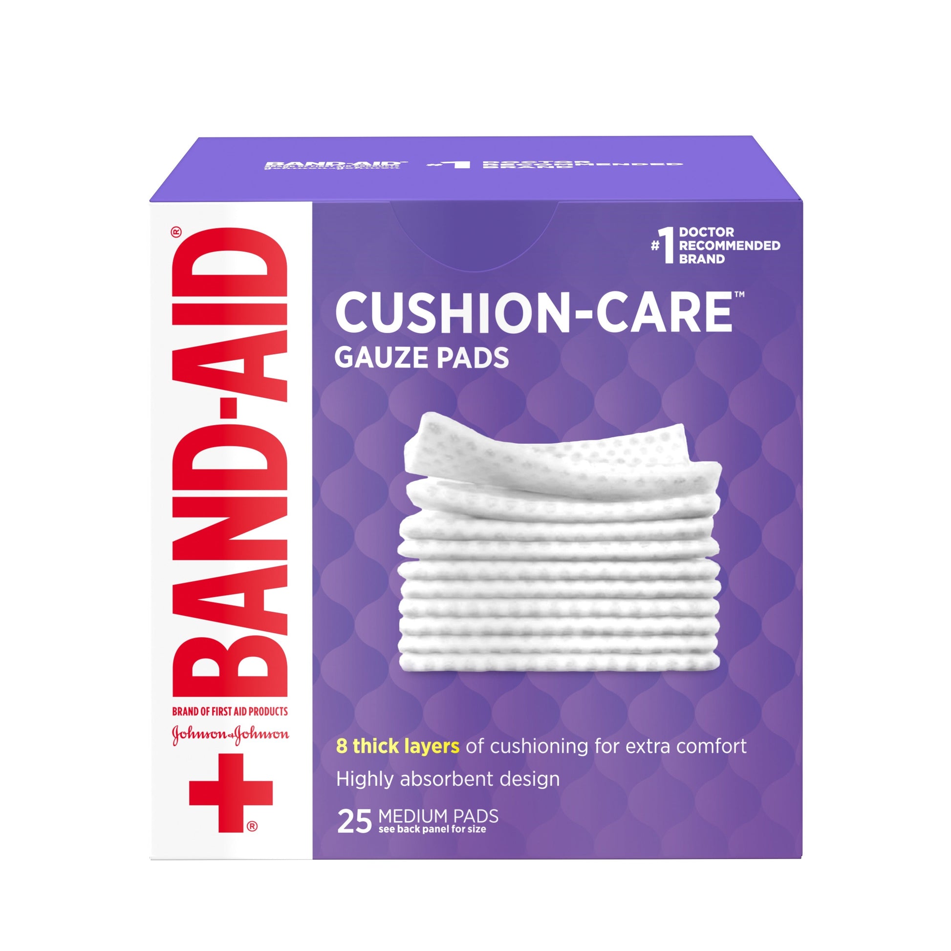 Johnson & Johnson Gauze 3 Inch X 3 Inch Pad; 25 Count; 3 Per Box; 8 Per Case - High Mart Wholesale