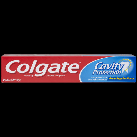 Colgate Maximum Cavity Protection Great Regular Flavor Toothpaste; 6 Ounces; 6 Per Box; 4 Per Case