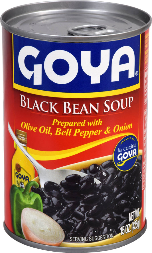 Goya Black Bean Soup; 15 Ounces; 24 Per Case