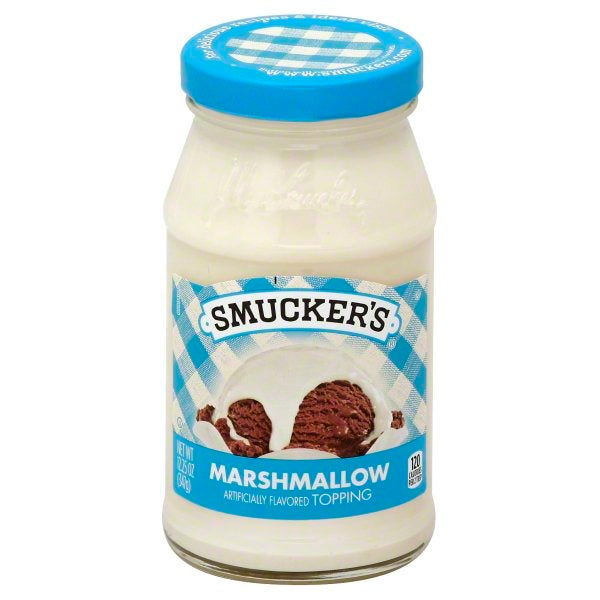 Smucker's Marshmallow Topping; 12.25 Ounces; 12 Per Case - High Mart Wholesale