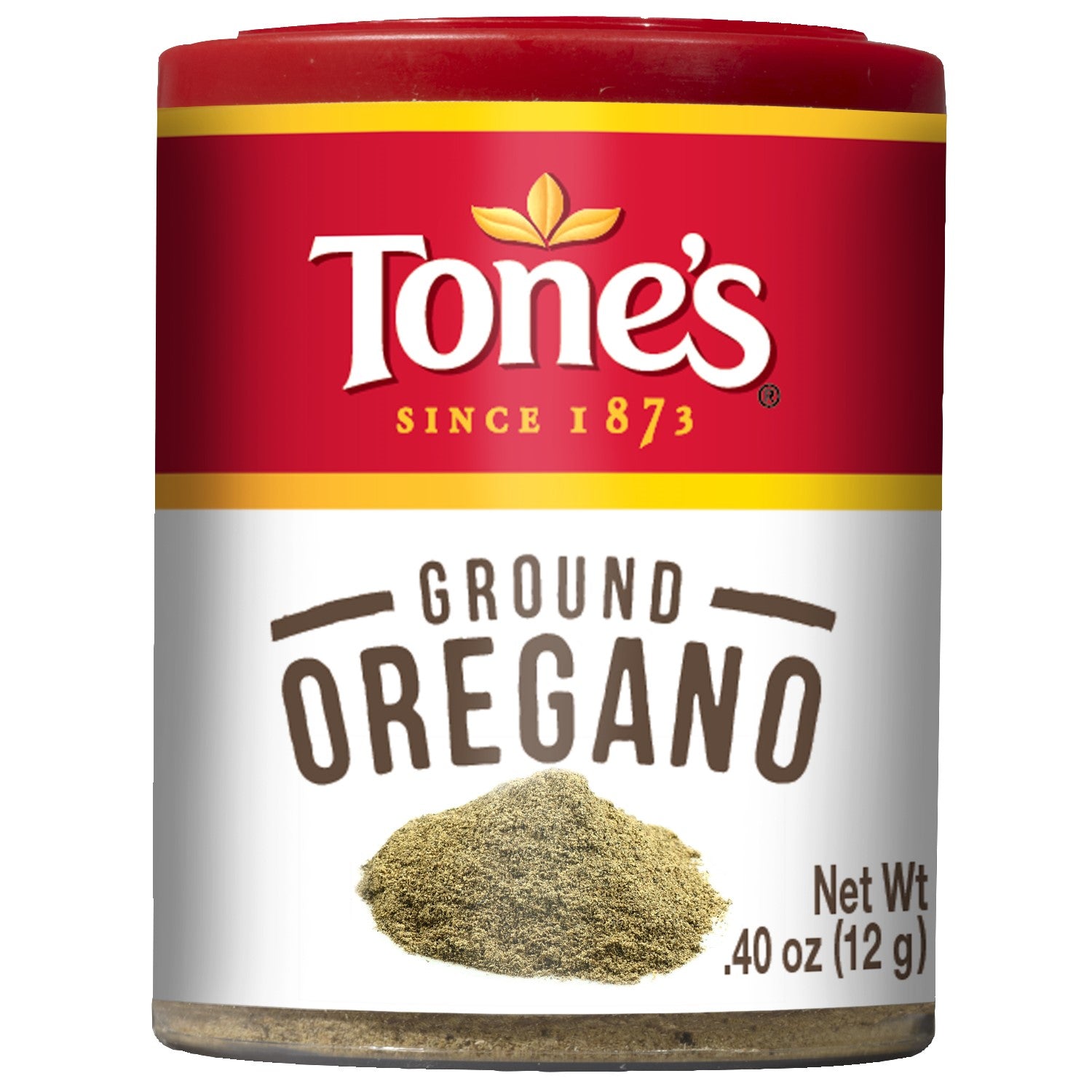 Tones Spice Oregano Ground .4 Ounce; 0.4 Ounces; 6 Per Box; 24 Per Case - High Mart Wholesale