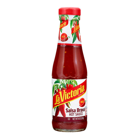 La Victoria Sauce Brava Hot Retail; 8 Ounces; 12 Per Case - High Mart Wholesale