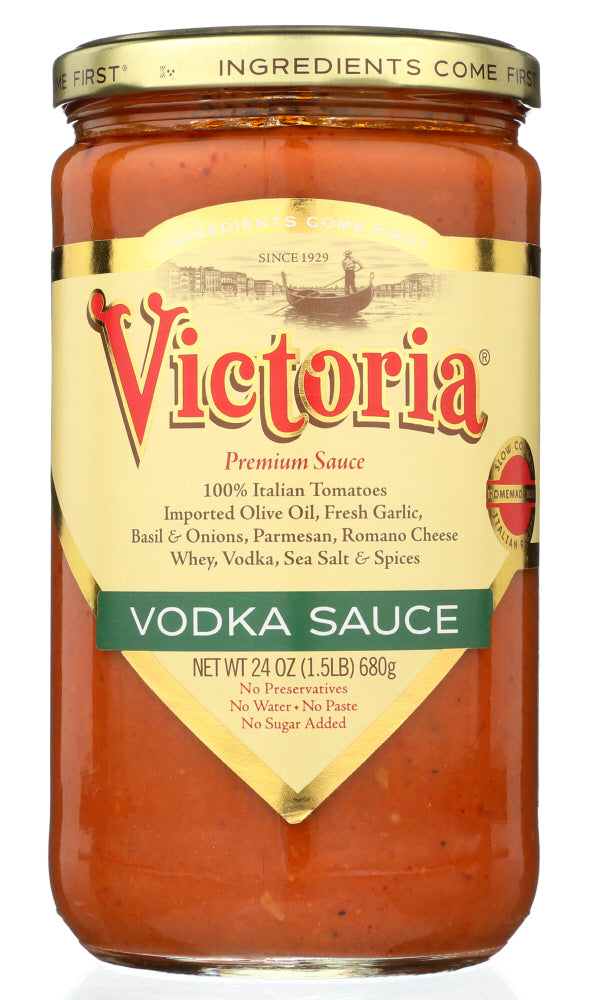 Victoria Vodka Sauce; 24 Fluid Ounce; 6 Per Case - High Mart Wholesale