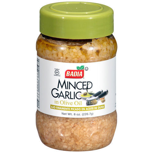 Badia Garlic Minced In Oil; 8 Ounces; 12 Per Case