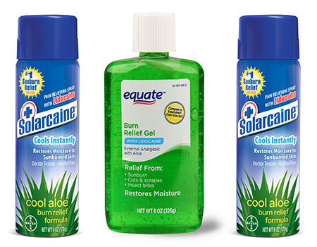 Other Suncare (Merck) Solarcaine Burn Relief; 6 Fluid Ounces; 3 Per Box; 4 Per Case