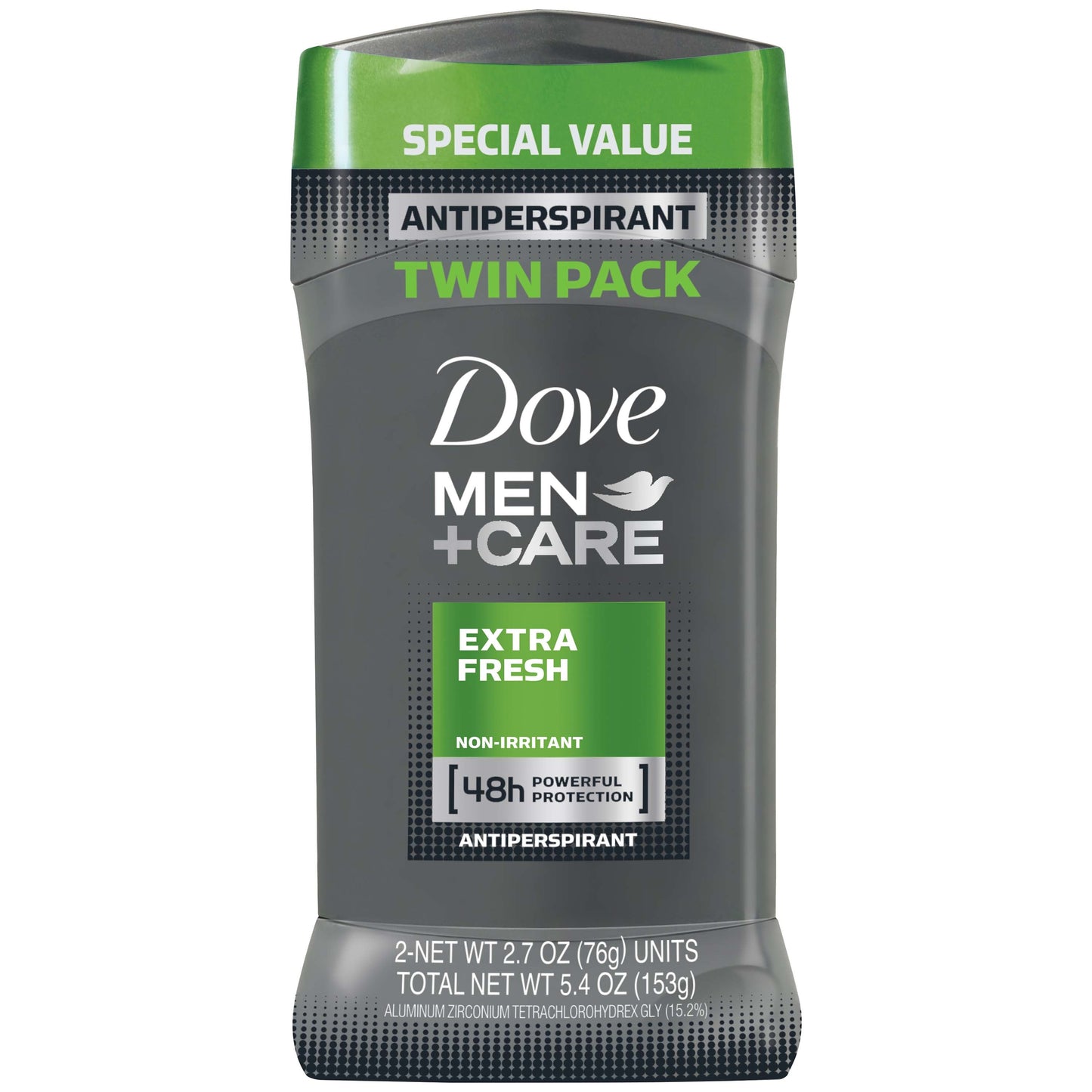 Dove Men+Care Invisible Solid Deodorant Extra Fresh; 5.4 Ounce; 3 Per Box; 2 Per Case