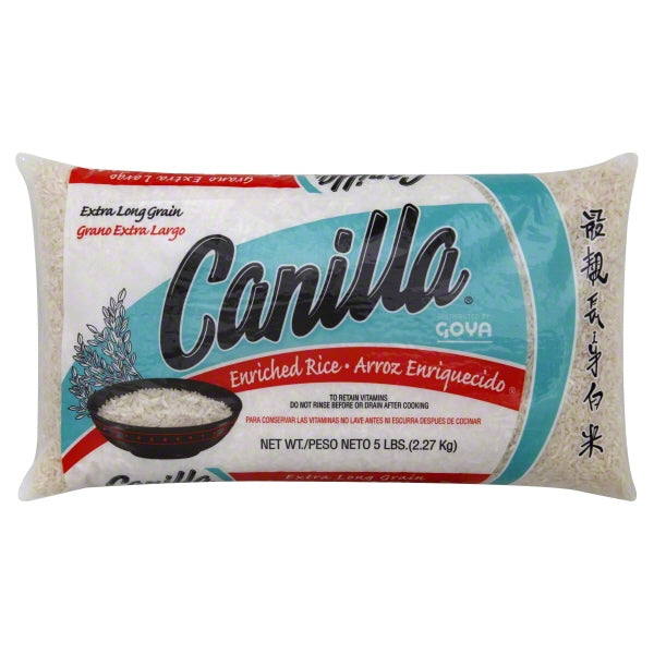 Goya Canilla Long Grain Rice; 5 Pounds; 12 Per Case