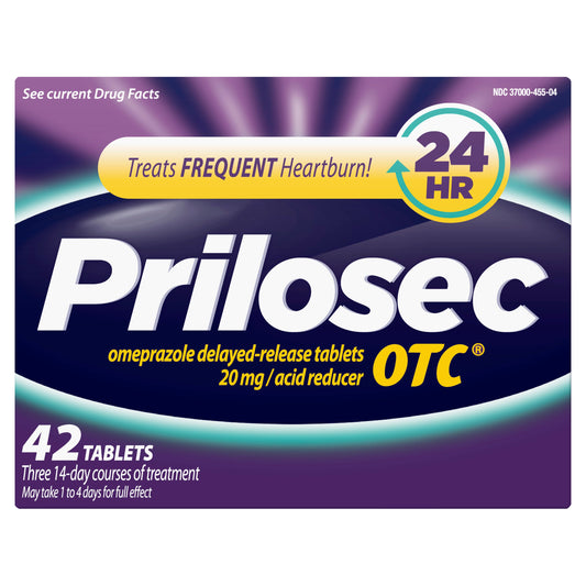 Prilosec Otc Otc Acid Reducer; 42 Count; 3 Per Box; 8 Per Case