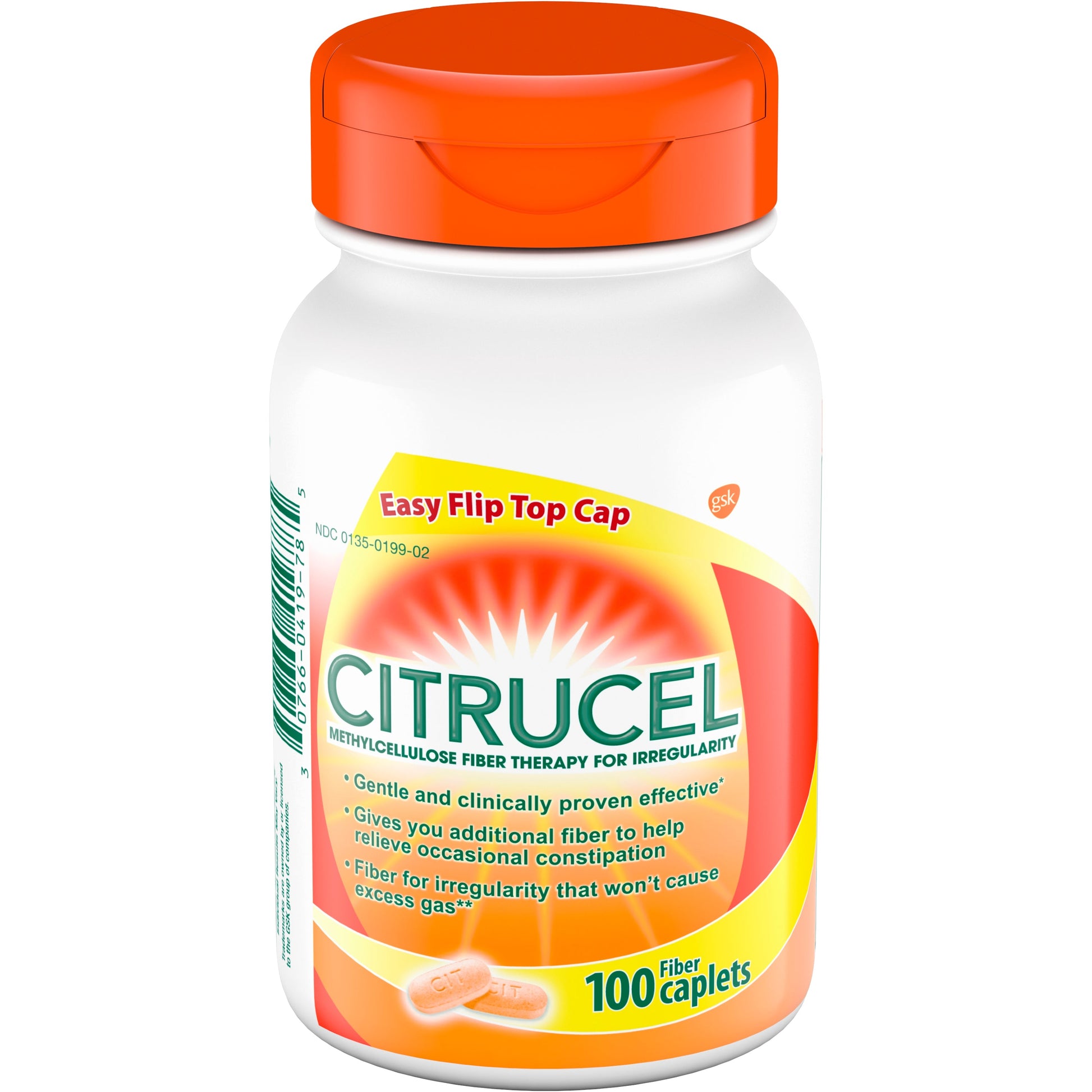 Citrucel Caplets 100 Count; 100 Each; 3 Per Box; 6 Per Case - High Mart Wholesale