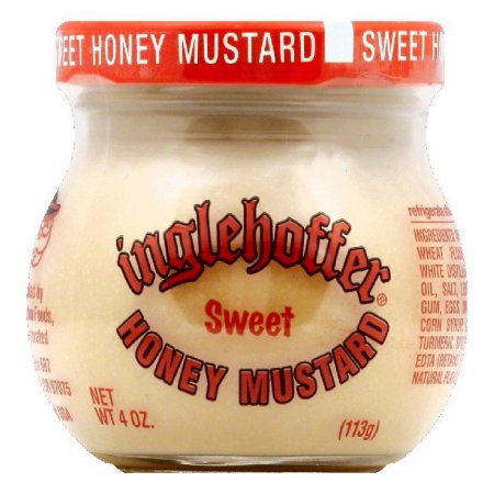 Inglehoffer Honey Mustard Jar; 4 Ounce; 12 Per Case - High Mart Wholesale