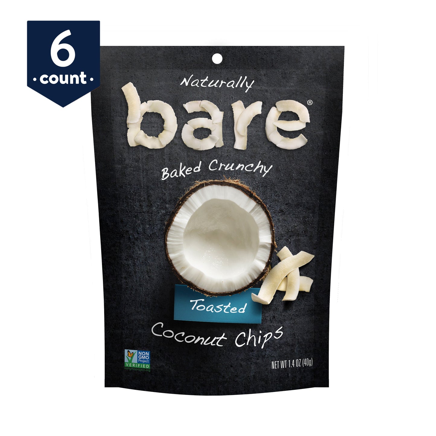 Bare Toasted Coconut; 1.4 Ounces; 20 Per Case