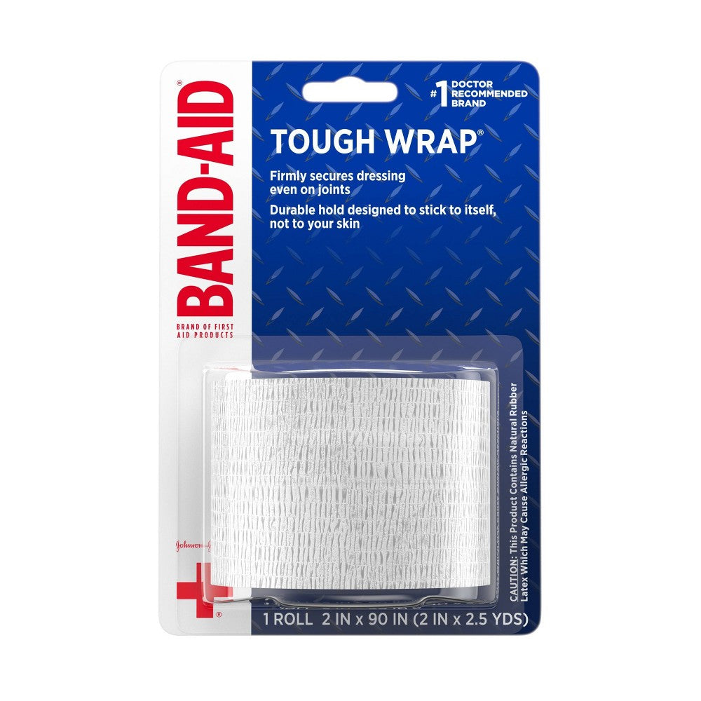 Johnson & Johnson 2 Inch X 2.5 Yard Secure Flex Wrap; 2.5 Yard; 4 Per Box; 6 Per Case - High Mart Wholesale