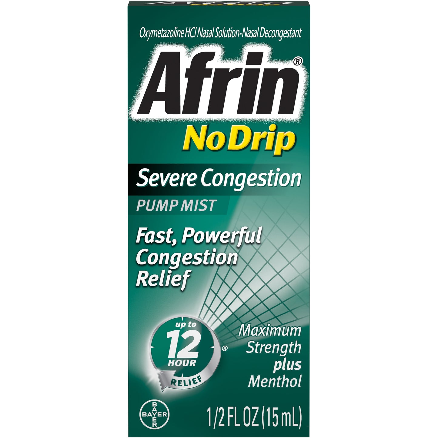 Afrin Medicine No-Drip Congestion; 0.5 Fluid Ounce; 6 Per Box; 6 Per Case