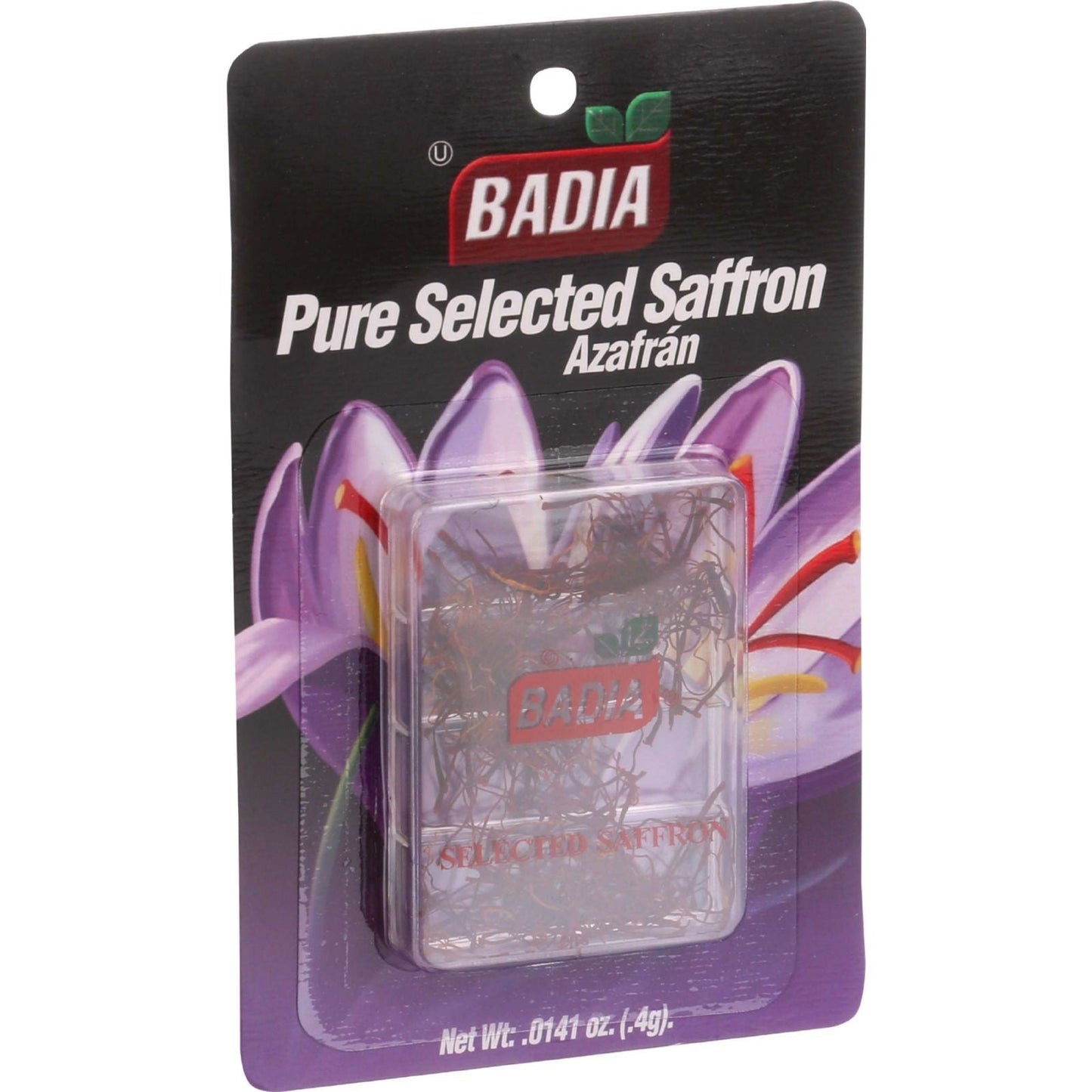 Badia Saffron Spanish; 0.01 Ounces; 12 Per Box; 16 Per Case