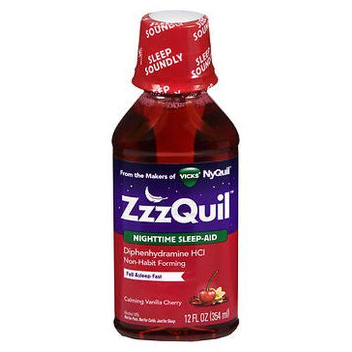 Vicks Zzzquil Syrup 12 Ounce; 12 Fluid Ounce; 12 Per Case - High Mart Wholesale