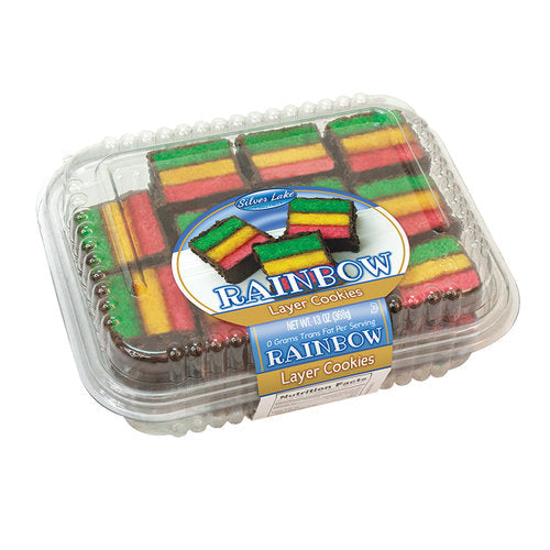 Cookies United Rainbow Layer Cookies; 13 Ounces; 12 Per Case