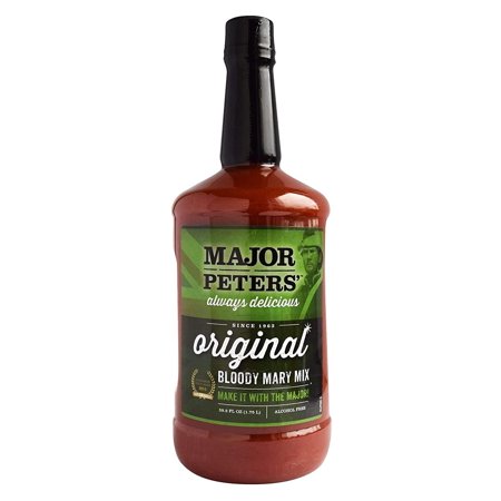 Major Peters Original Bloody Mary Cocktail Mixer; 1.75 Liter; 6 Per Case