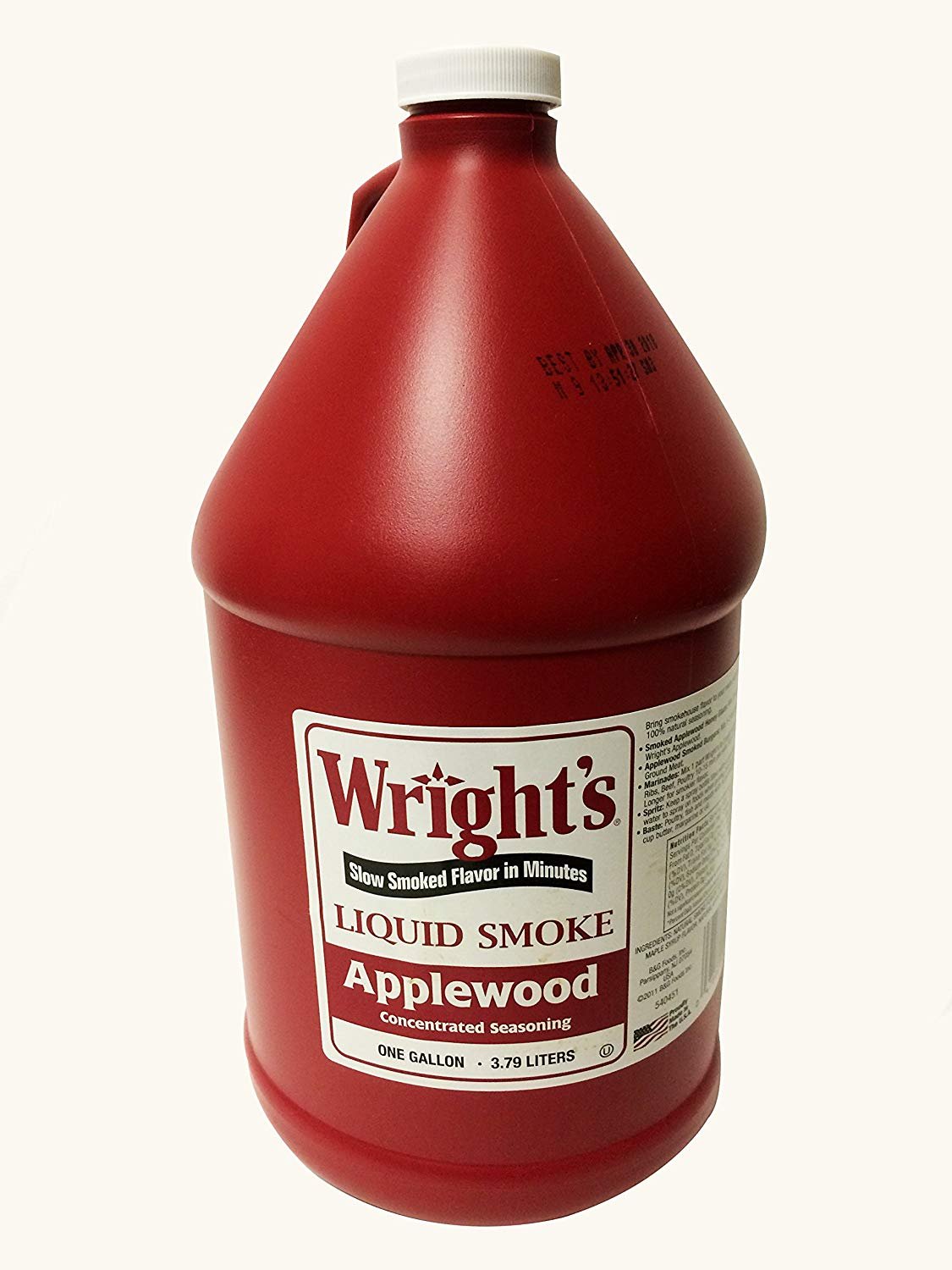 Wright's Applewood Seasoning; 1 Gallon; 4 Per Case - High Mart Wholesale