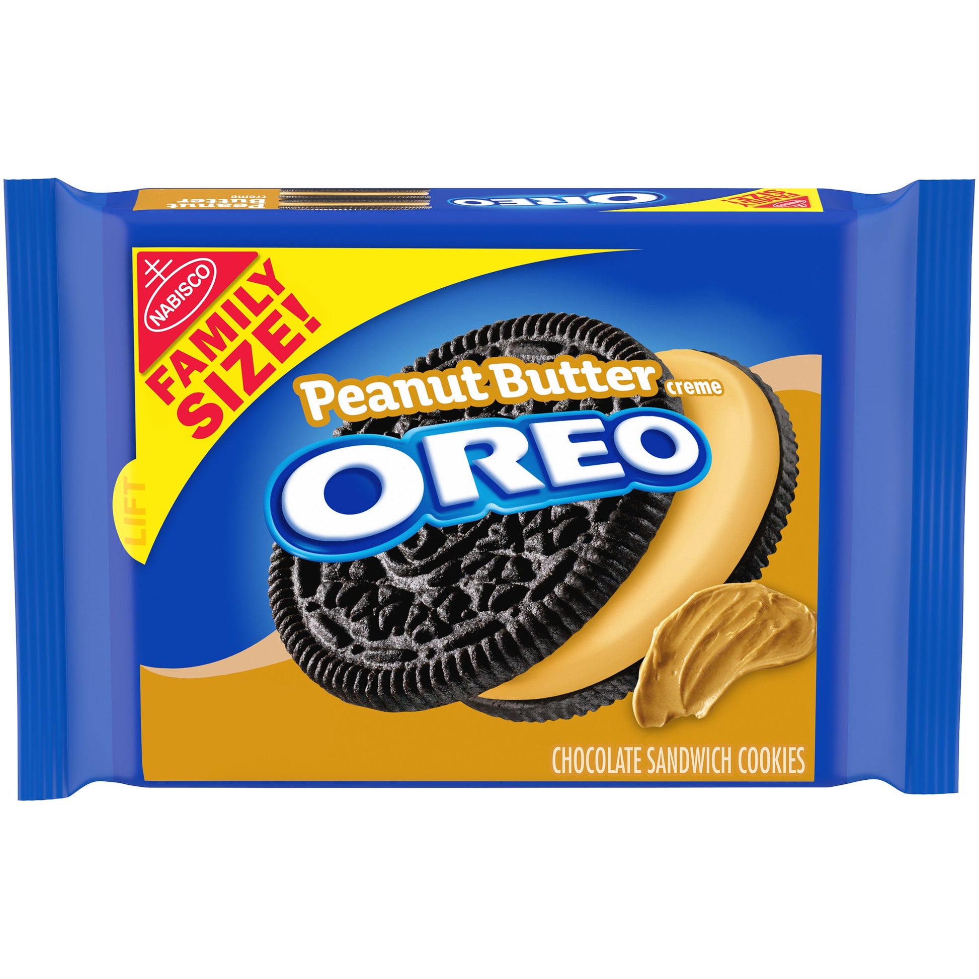 Oreo Chocolate Peanut Butter Cookie; 17 Ounces; 12 Per Case - High Mart Wholesale