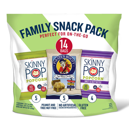 Skinnypop Popcorn Family Snack Pack; 8.2 Ounces; 3 Per Case - High Mart Wholesale
