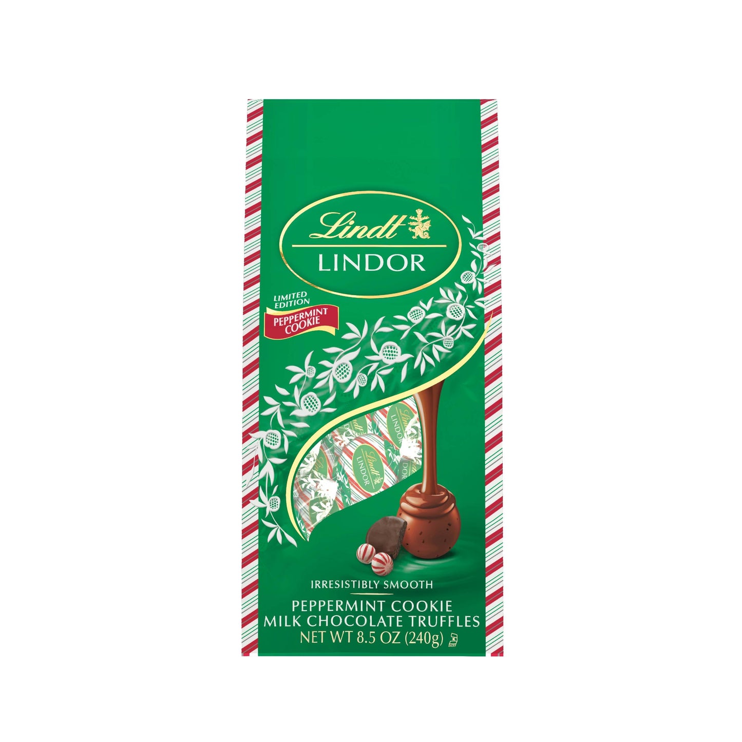 Lindt & Sprungli (Usa) Inc Holiday Lindor Peppermint; 8.5 Ounces; 12 Per Case