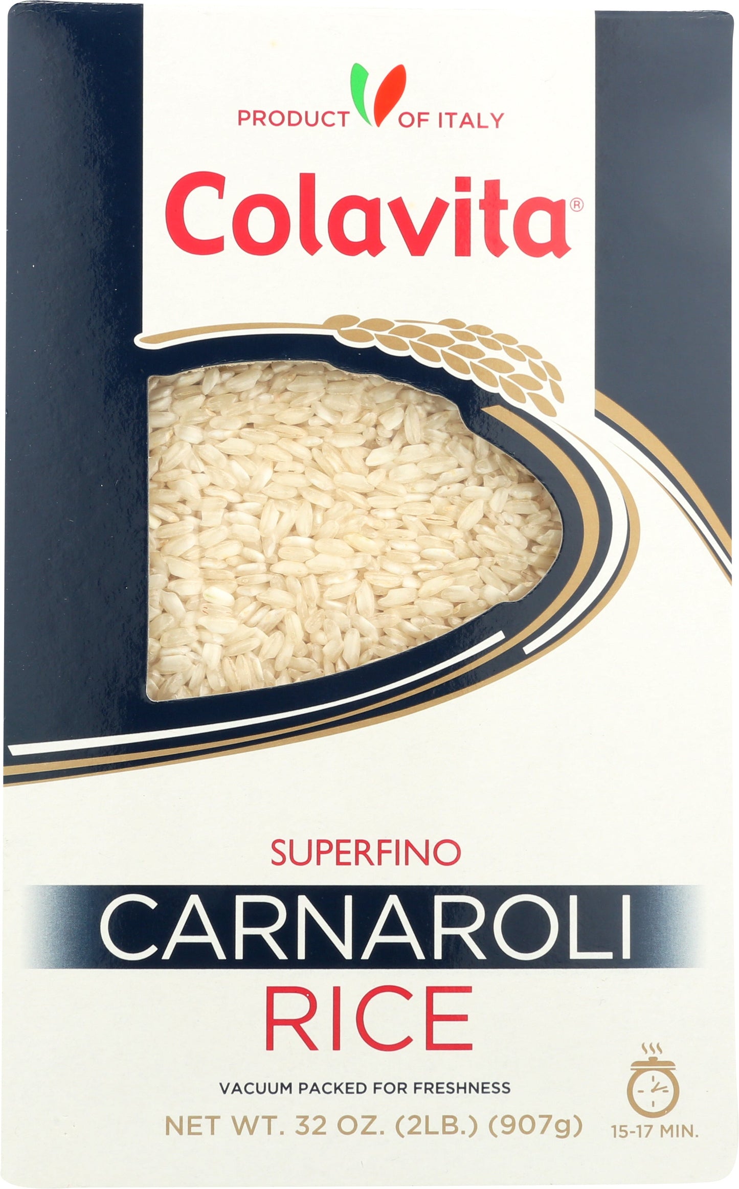 Colavita Super Fine Carnaroli Rice; 2 Pounds; 12 Per Case