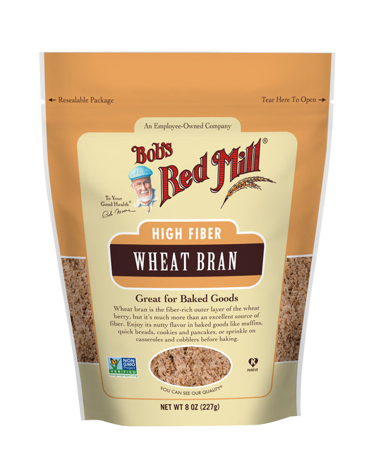 Bob's Red Mill Natural Foods Inc Wheat Bran; 8 Ounces; 4 Per Case