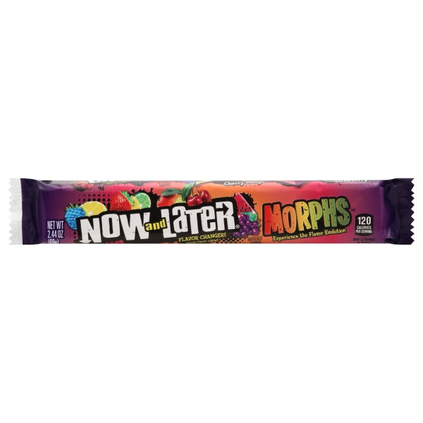 Now & Later Standard Bar; 2.44 Ounce; 24 Per Box; 12 Per Case - High Mart Wholesale