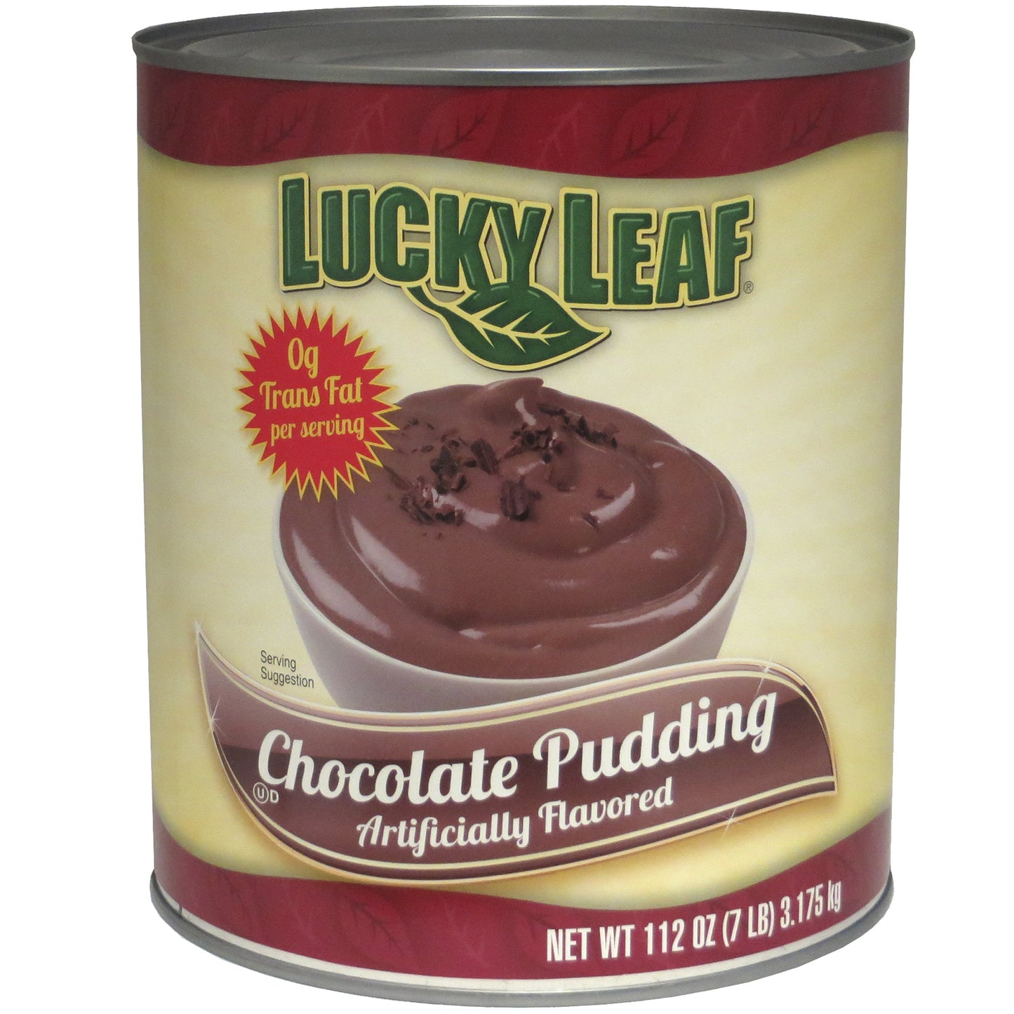 Lucky Leaf Chocolate Pudding; 112 Ounces; 6 Per Case